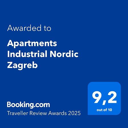 Apartments Industrial Nordic Zagreb Exterior foto